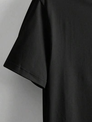 تي شيرت صيفي للأولاد مطبوع برسم نحتي بأكمام قصيرة وياقة دائرية