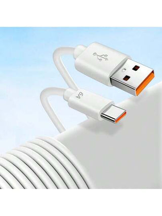 كابل شحن USB C سريع 66 واط 6 أمبير، USB 2.0 ذكر إلى نوع C متوافق مع هواتف شاومي، هواوي، أوبو، سامسونج، كندل، وبنك الطاقة، وكاميرات المراقبة، ومسجلات القيادة، سلك شحن نوع C طويل بطول يصل إلى 12 متر، متوافق مع أجهزة آيفون 16 و16 برو ماكس و15 و15 بلس و15 برو