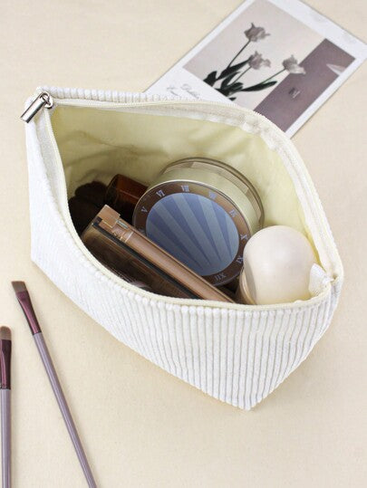 قطعة واحدة من منظم أدوات التجميل والمكياج الحديث والبسيط المحمول، مناسب للنساء والفتيات والاستخدام المنزلي والسفر. حقيبة مكياج، منظم مكياج، حقيبة مكياج، منظم حقيبة التجميل والأساسيات، هدايا إكسسوارات مع سحاب