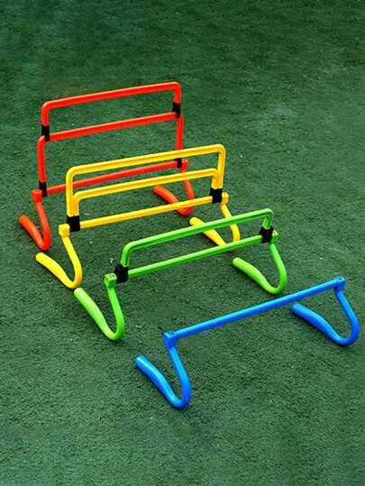 قطعة واحدة معدات تدريب رياضي قابلة للفصل 3-في-1 للرشاقة والمرونة للسرعة والحواجز ولتدريب كرة السلة وكرة القدم ، تمرين خارجي