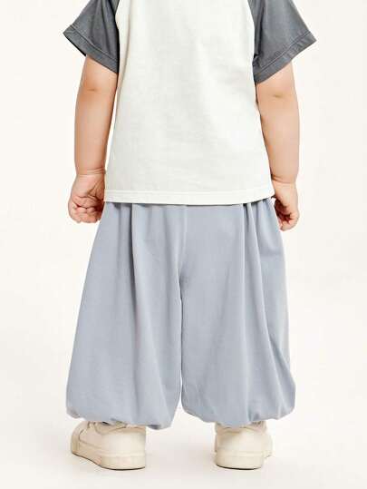 mini bala بناطيل صيفية لصبي صغير مضادة للبكتيريا 3A سريعة الجفاف