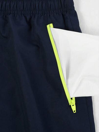 شورتات السباحة الرجالية MADHERO مع جيوب سحاب، سريعة الجفاف، بطانة شبكية