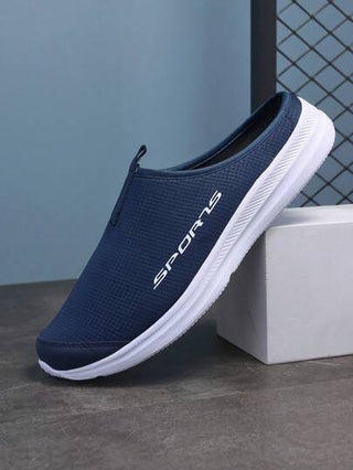 حذاء مسطح خفيف للرجال و النساء مصنوع من شبكة هوائية مرنة بمقاس كبير 1زوج