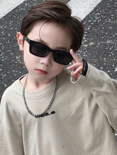 نظارات أطفال 1 قطعة/5 قطع، نظارات شمسية كورية عصرية للبنين والبنات، ظلال للرضع/الأطفال الصغار