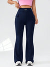 EZwear بنطلون سيدات مصنوع بالكروشيه مع رقعات حرفية وجيوب وجرس كاجوال، ملابس مناسبة لرمضان