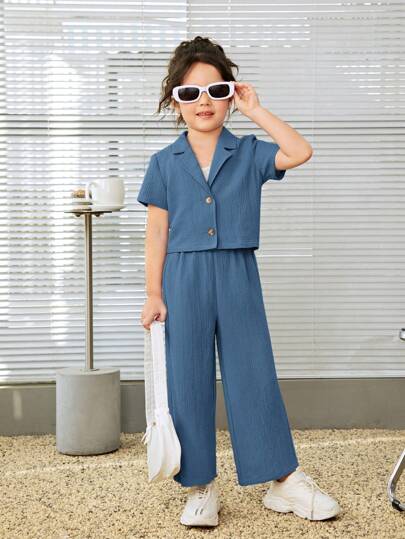 تيشيرتات بناتي مجموعة قميص باحد الالوان موحد اللون و طية ياقة للفتاة الصغيرة المناسبة لاستخدامها يوميا و في الشارع