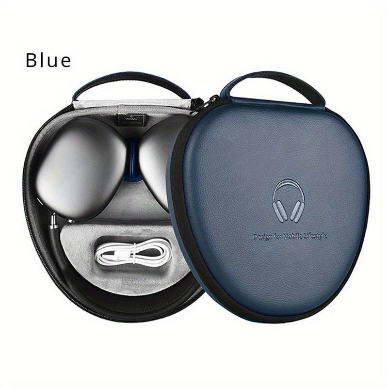 حافظة سماعات WIWU لـ Airpods Max، غلاف هجين خفيف مع تصميم فراشة مغناطيسية للنوم، صندوق تخزين محمول لوحدة السبات