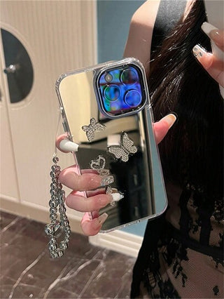 غطاء هاتف بشكل قلب فاخر مطلي بفضي ذو ملمس نيزكي لامع ، سوار متوافق مع أجهزة iPhone 16 15 14 13 12 برو ماكس، 14 15 بلس، 11، يوفر حماية للعدسة ، مغطي جالف