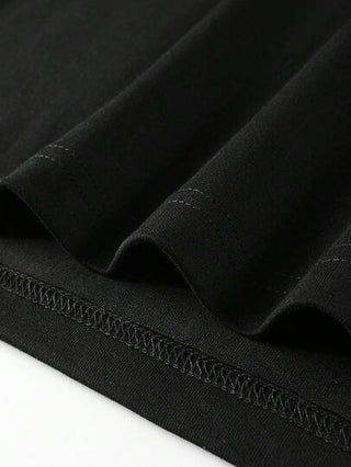 Manfinity Homme قميص بولو صيفي عارض للرجال بأكمام قصيرة وياقة ستاند صلبة اللون