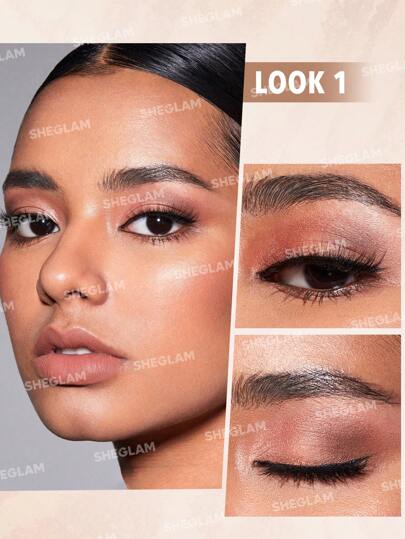 SHEGLAM لوحة ظلال العيون سنتشريز باليت 15 لونًا غير لامعة لامعة بدرجات ألوان محايدة وباردة تدوم طويلاً وناعمة وظلال عيون احترافية مستحضرات تجميل العيون ظلال العيون لحفلات وعيد الميلاد عيد الأب التخرج عيد الميلاد العطلة الربيع الصيف Y2K فاخر أزياء...