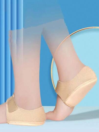 زوج من وسادات كعب مقاومة للبلى ، وسادات كعب من السيليكون مضادة للألم ومضادة للتشقق ، واقيات الكعب للأحذية الرياضية والكاجوال والرياضية للنساء والرجال