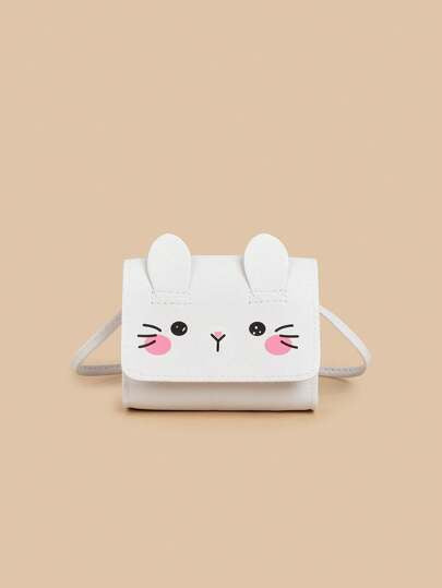 حقيبة كتف صغيرة مصممة بشكل جديد و لطيف، حقيبة كتف عارضة كارتون القطة الجميلة للأطفال، محفظة عملات صغيرة للفتيات، حقيبة يد للسفر، للاستخدام اليومي