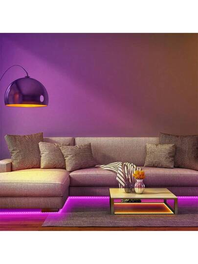 لفة واحدة مصابيح LED اللون قابلة للتغيير 3535 RGB بطول 3.28 قدم إلى 49.21 قدم وعلبة بطارية (بدون بطارية) ذات مفتاح تحكم بثلاثة أزرار تعمل بالبطارية المرنة بجهد5 فولت للأماكن المغلقة / الهواء الطلق ، يمكن استخدامها في غرفة النوم ، وعلى المكتب ، والمنزل ، و