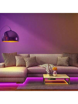 لفة واحدة مصابيح LED اللون قابلة للتغيير 3535 RGB بطول 3.28 قدم إلى 49.21 قدم وعلبة بطارية (بدون بطارية) ذات مفتاح تحكم بثلاثة أزرار تعمل بالبطارية المرنة بجهد5 فولت للأماكن المغلقة / الهواء الطلق ، يمكن استخدامها في غرفة النوم ، وعلى المكتب ، والمنزل ، و