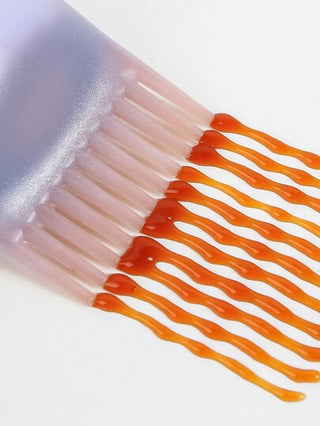 زجاجة صباغة الشعر الاحترافية بفرشاة ومشط مزيلات القشرة ، أداة تلوين وتصفيف الشعر وعناية فروة الرأس عنصر واحد