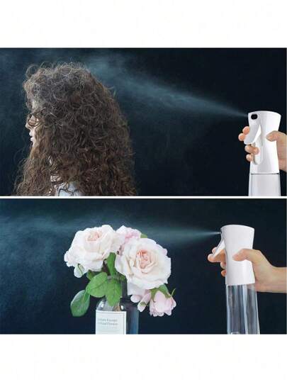 زجاجة رذاذ عالية الضغط للتصفيف والماكياج، رذاذ دقيق قابل لإعادة الملء لترطيب الشعر وبخاخ للري والرش على النباتات
