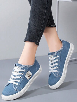 أحذية رياضية للنساء أحذية طلاب مقاس كبير أحذية كانفاس انزلاقية أحذية رياضية تلائم جميع الملابس أحذية رياضية مسطحة أحذية رياضية عصرية رياضية كاجوال متناسقة