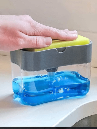 موزع صابون مطبخ إبداعي عدد 1 ، تخزين المطبخ المنزلي