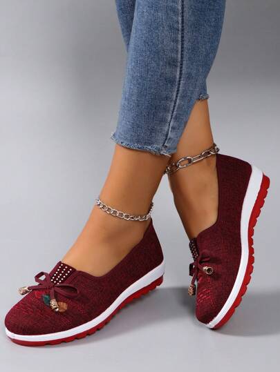 أحذية رياضية نسائية وصول جديد للربيع، أنيقة، مسامية، خفيفة الوزن، مضادة للانزلاق، مقاومة للتآكل، أحذية لوفرس مسطحة عارضة