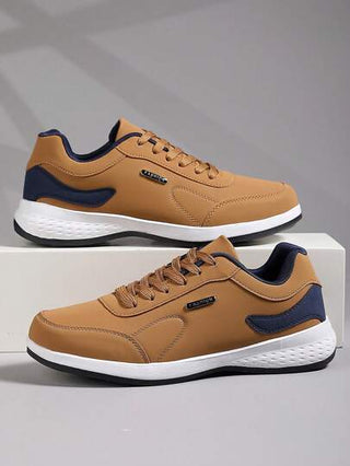 أحذية رياضية للرجال، أحذية كاجوال أنيقة وراقية مزودة بأربطة، أحذية التزلج على الأرصفة، أحذية ذات شخصية عصرية، أحذية للرجال