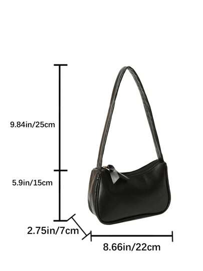 حقيبة كتف فتاة بلون صلب متعددة الاستخدامات