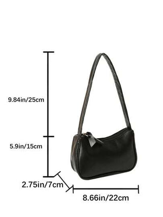 حقيبة كتف فتاة بلون صلب متعددة الاستخدامات