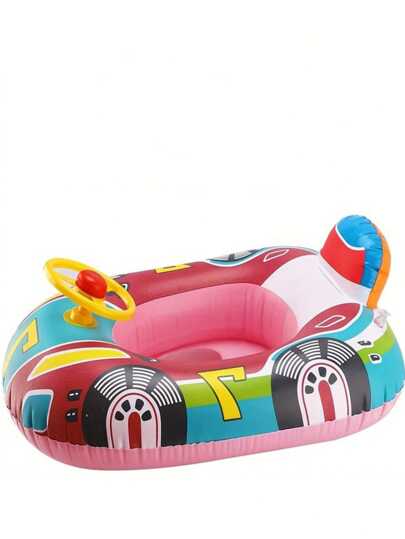 قطعة واحدة طوق سباحة منفوخ بتصميم كرتوني