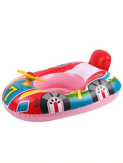 قطعة واحدة طوق سباحة منفوخ بتصميم كرتوني