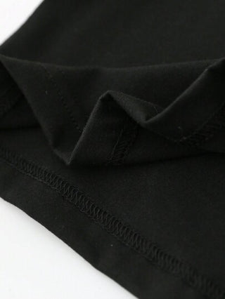 قميص وشورت ذو أكمام قصيرة لطفل صغير مع طبعة دب كرتوني بتصميم لطيف عفوي