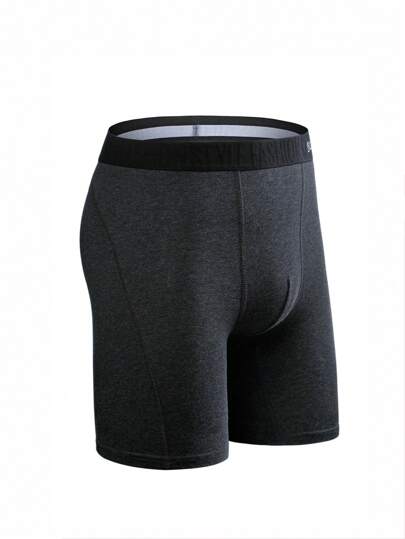 3 قطع من الملابس الداخلية القصيرة الطول، مريحة وتتميز بخصائص تهوية جيدة للرجال