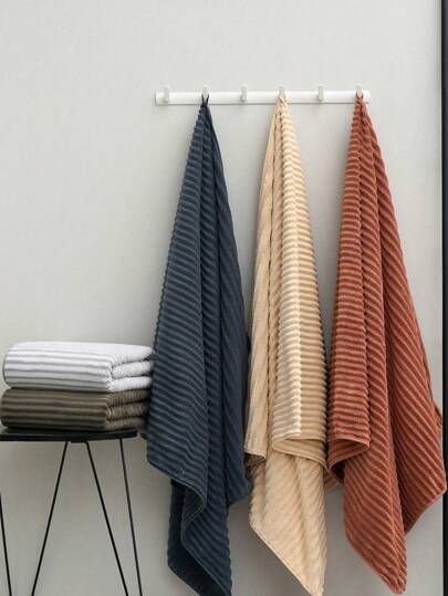 قطعة واحدة من المنشفة المستطيلة الكبيرة المصنوعة من البوليستر، مقاس 90 * 170 سم أو المنشفة اليدوية الصغيرة 34 * 75 سم ، ماصة ، سريعة الجفاف ، ناعمة ، مناسبة للحمام والسفر والهدايا والنادي الصحي والشاطئ والفندق والصالون والخارجية ، للجنسين ، لجميع المواسم