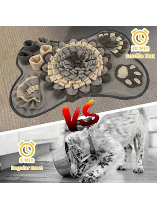 بطانية تدريب الحيوانات الأليفة للاستخدام داخل المنزل، بطانية تدريب الكلاب والقطط لإخفاء الطعام، بطانية بطيئة المغذية