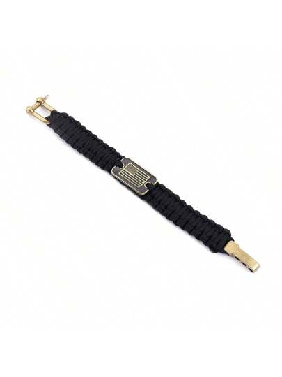 1 سوار باراكورد من النجاة بتصميم الكمفلاج ومزين بعلم الولايات المتحدة الأمريكية - هدية مثالية لعيد الأب للرجال، محبي الأنشطة الخارجية والعسكريين