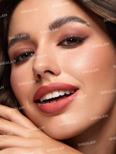 SHEGLAM أحمر شفاه سائل مطفي اللمعان-أحمر شفاه Damsel طويل الأمد عالي الصبغة مغذي بزيت عباد الشمس يقلل من الخطوط الدقيقة على الشفاه العناية بالشفاه مكياج الشفاه أحمر شفاه سائل لحفلات عيد الميلاد في عيد الأب التخرج عيد الميلاد العطلة الربيع الصيف Y2K...