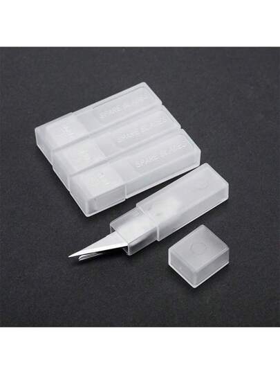 مجموعة سكاكين من 13 قطعة من سبائك الألومنيوم للنحت للخدمة الذاتية، بما في ذلك القاطع، سكين الورق، المقص، سكين هواية والشفرات