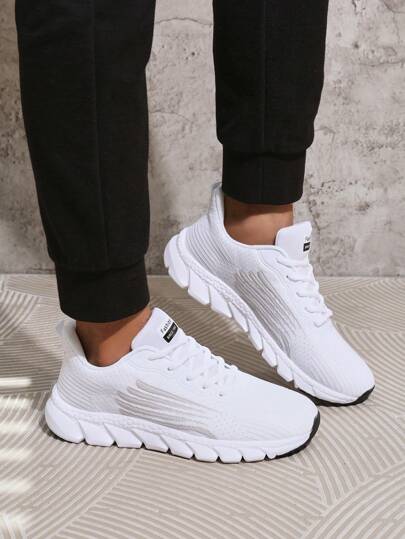 أحذية رياضية كاجوال رجالية، أنيقة متعددة الاستخدامات مريحة خفيفة الوزن ذات بطانة ناعمة للمشي، أحذية رياضية لوقت الفراغ مصنوعة من إيفا بنعل ناعم للجريرمضان