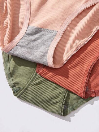 Shein Underwear&Sleepwear Basics مجموعة رياضية من 8 قطع للنساء برا وبنطلون داخلي بسيط ومريح