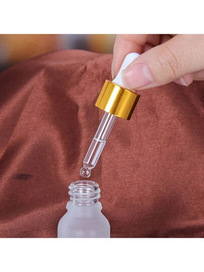 زجاجة قطرات فارغة عالية الجودة للتجميل والعناية الشخصية سعة 5-100 مل  زجاجية , عبوات زيوت عطرية