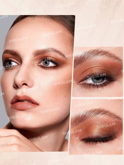 SHEGLAM لوحة ظلال العيون Afterglow Palette 15 لونًا من ظلال العيون اللامعة غير اللامعة بدرجات ألوان محايدة وباردة تدوم طويلاً وناعمة وظلال عيون احترافية لمكياج العيون مستحضرات تجميل ظلال العيون لحفلات وعيد الميلاد عيد الأب التخرج عيد الميلاد العطلة...