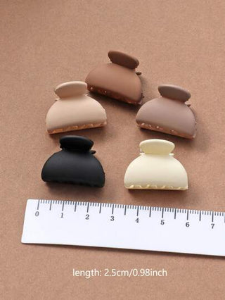 30 قطعة مشابك شعر صغيرة بطراز كلاسيكي للنساء لتثبيت ذيل الحصان