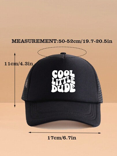 قبعة شاحنة ترفيهية للأطفال وحقيبة الكتف العصرية الأنيقة 2 قطعة، مناسبة للاستخدام في موسم العودة إلى المدرسة للصبيان والبنات، متعددة الاستخدامات ومناسبة للمواسم الدافئة، وتجعل هدية رائعة