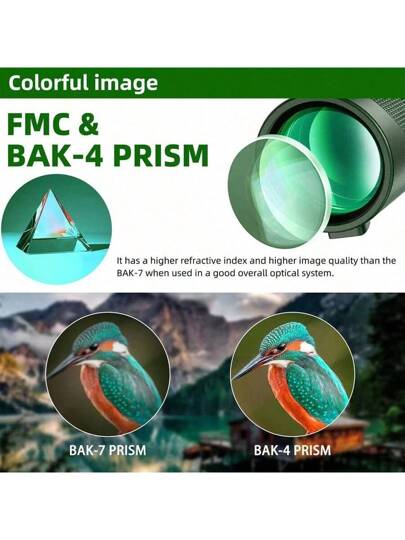 تلسكوب أحادي المنظار 80x100 عالي الدقة وبقوة تكبير قابل للنقل بعيد المدى للصيد والتخييم