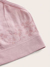 Shein Underwear&Sleepwear Basics مجموعة لانجري سروال داخلي و حمالة صدر إستوائية باللون الصلب بدون درزات يحتوي على 6 قطع