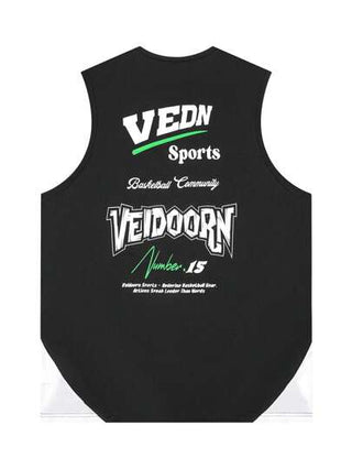 veidoorn قطعة واحدة من الخزان الرياضي القمصان بدون أكمام المريحة، القميص قابل للتنفس لصالات الألعاب الرياضية والسلة والقدم والريشة والتنس والركض والتسلق والدراجات والتدريب