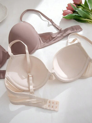 Shein Underwear&Sleepwear Basics 6 قطع مصنوعة من نسيج ملابس السباحة العادية ومزودة بحمالة صدر بأسلاك