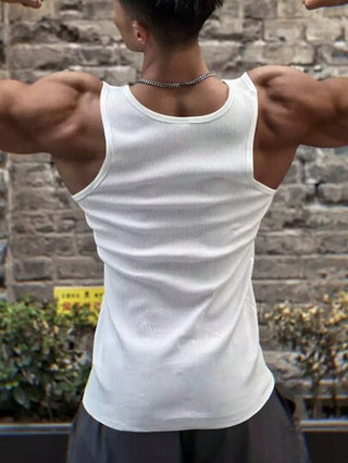 Manfinity Sport Corelite أساسيات البلوزات والتانك توبات اليومية للرجال بتصميم للحبيب أحجام متنوعة للرجال ومناسبة للرياضة والأنشطة اليومية، وتشمل مجموعة 3 بلوفرات مع رقبة مستديرة بألوان سادة