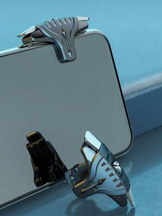 4 قطعة/المجموعة أزرار مساعدة ألعاب الهاتف المحمول F01، قطعة أثرية لنقطة الاتصال بالسعة لألعاب أكل الدجاج، أغطية أصابع اللعبة