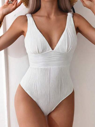 مايوه حريمي قطعة واحدة Swim مايوه كامل للنساء بقماش ناعم ولون صلب ونسيج ناعم، مناسب للشاطئ وفصل الصيف