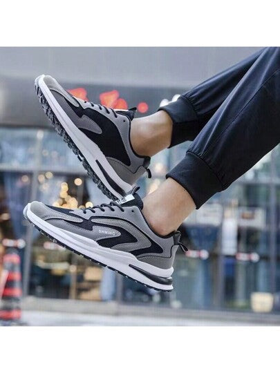 أحذية رياضية قابلة للتنفس للرجال ، موديل صيف 2024، أحذية كاجوال جديدة مقاومة للانزلاق للركض، أحذية شبكية أنيقة وأنيقة، أحذية للرجالرمضان