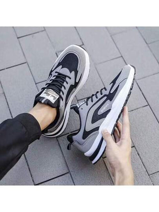 أحذية رياضية قابلة للتنفس للرجال ، موديل صيف 2024، أحذية كاجوال جديدة مقاومة للانزلاق للركض، أحذية شبكية أنيقة وأنيقة، أحذية للرجالرمضان